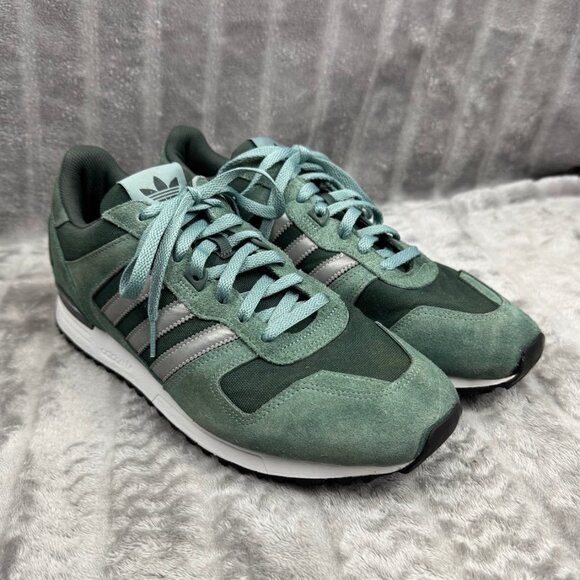 adidas Originals Mens Zx 700 Shoes Sneakers Size 12 Green 3 Stripes - Picture 1 of 8